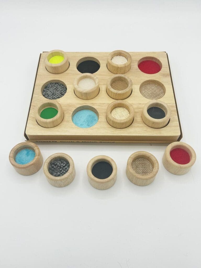 Touch and Match Sensory Table Top Game