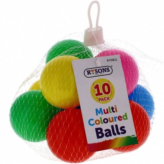 Colourful Play Balls (10Pk)