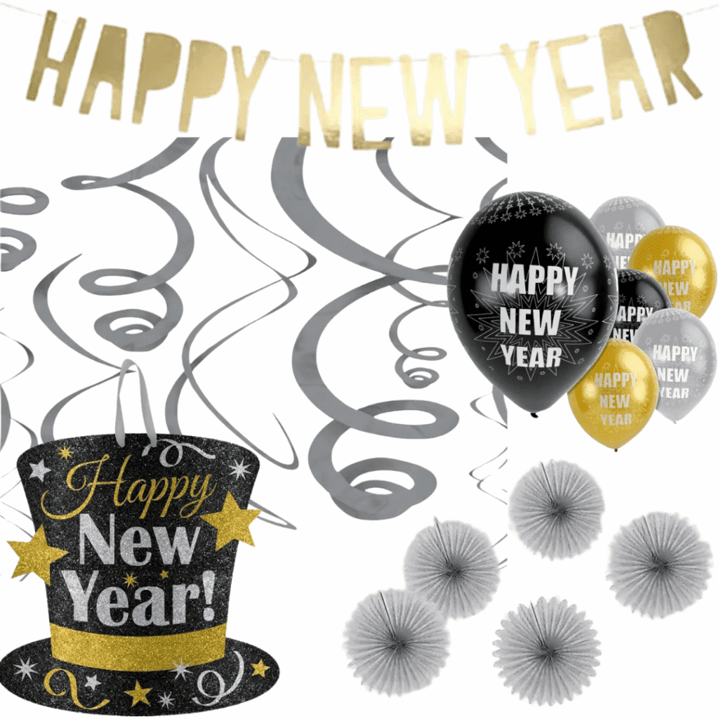 New Year Party Decor Kit