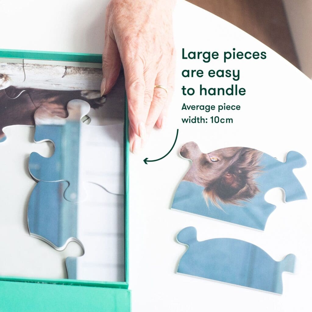 13 Large Piece Puzzle - Lily Pond - Image 2