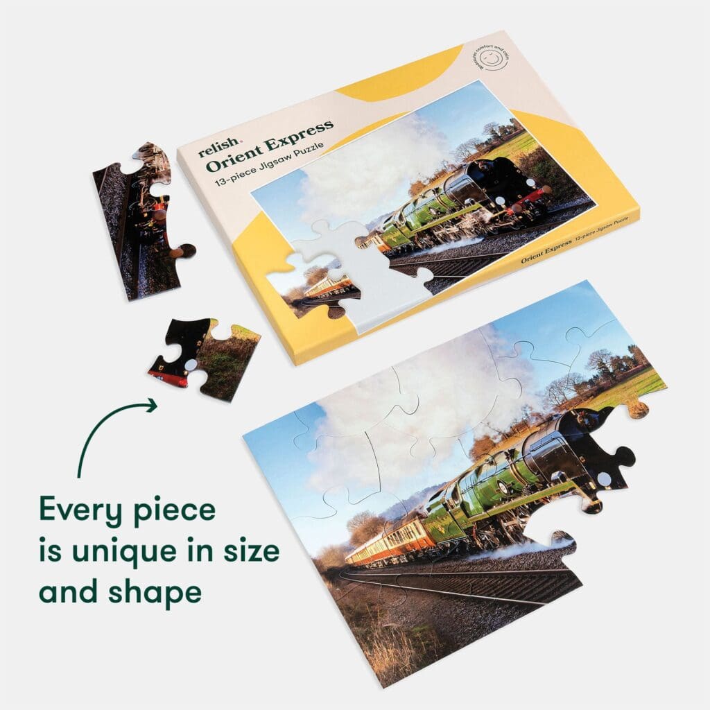 13 Large Piece  Puzzle - Orient Express - Image 4