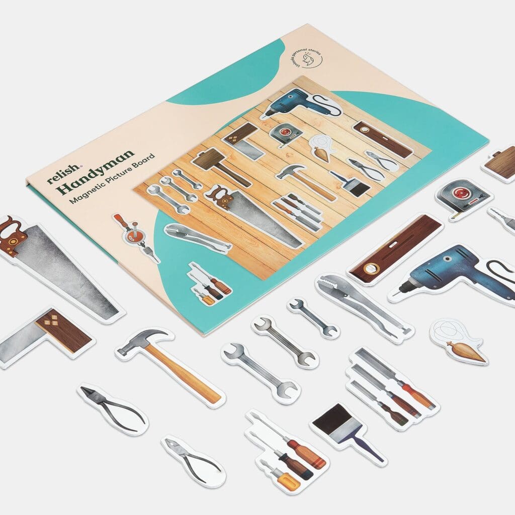 Creative Scenes 18 pce Magnetic Puzzle - Tool Shed - Image 2