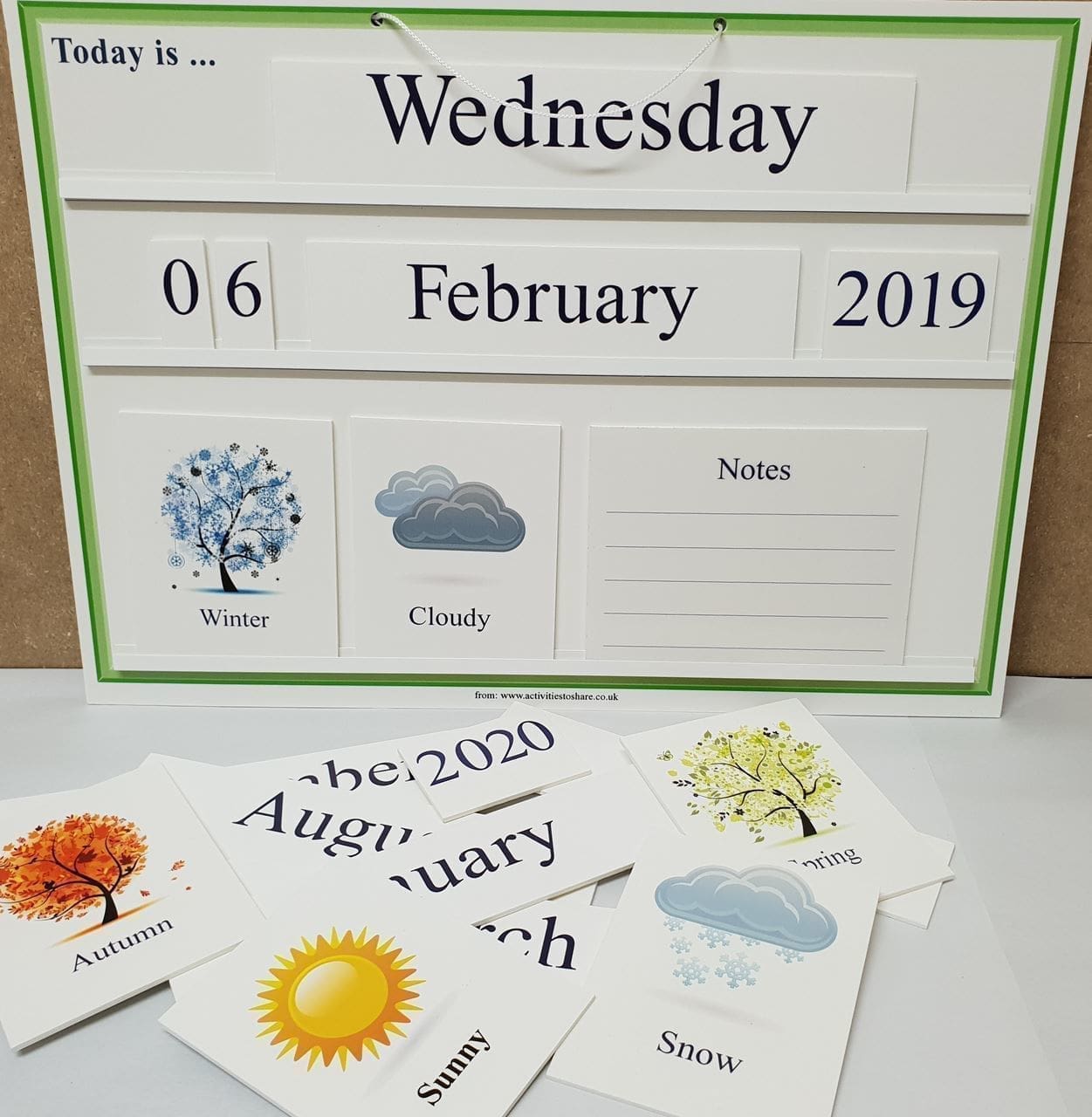 Date and Weather Board