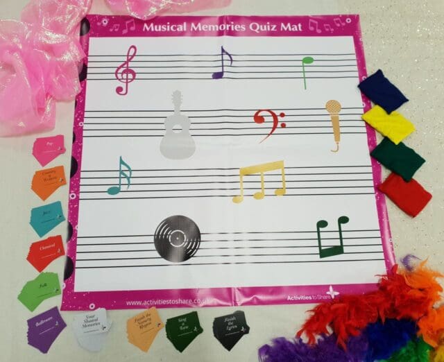 Musical Memories Quiz Floor Mat