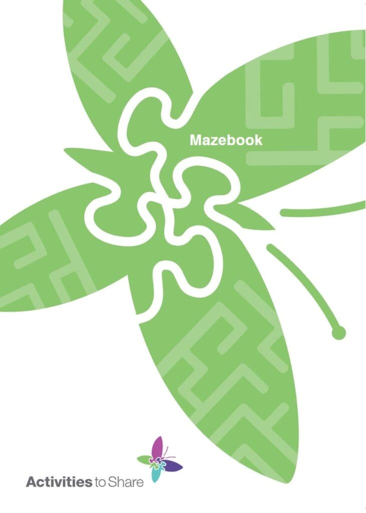 Large Print Maze Puzzles Book