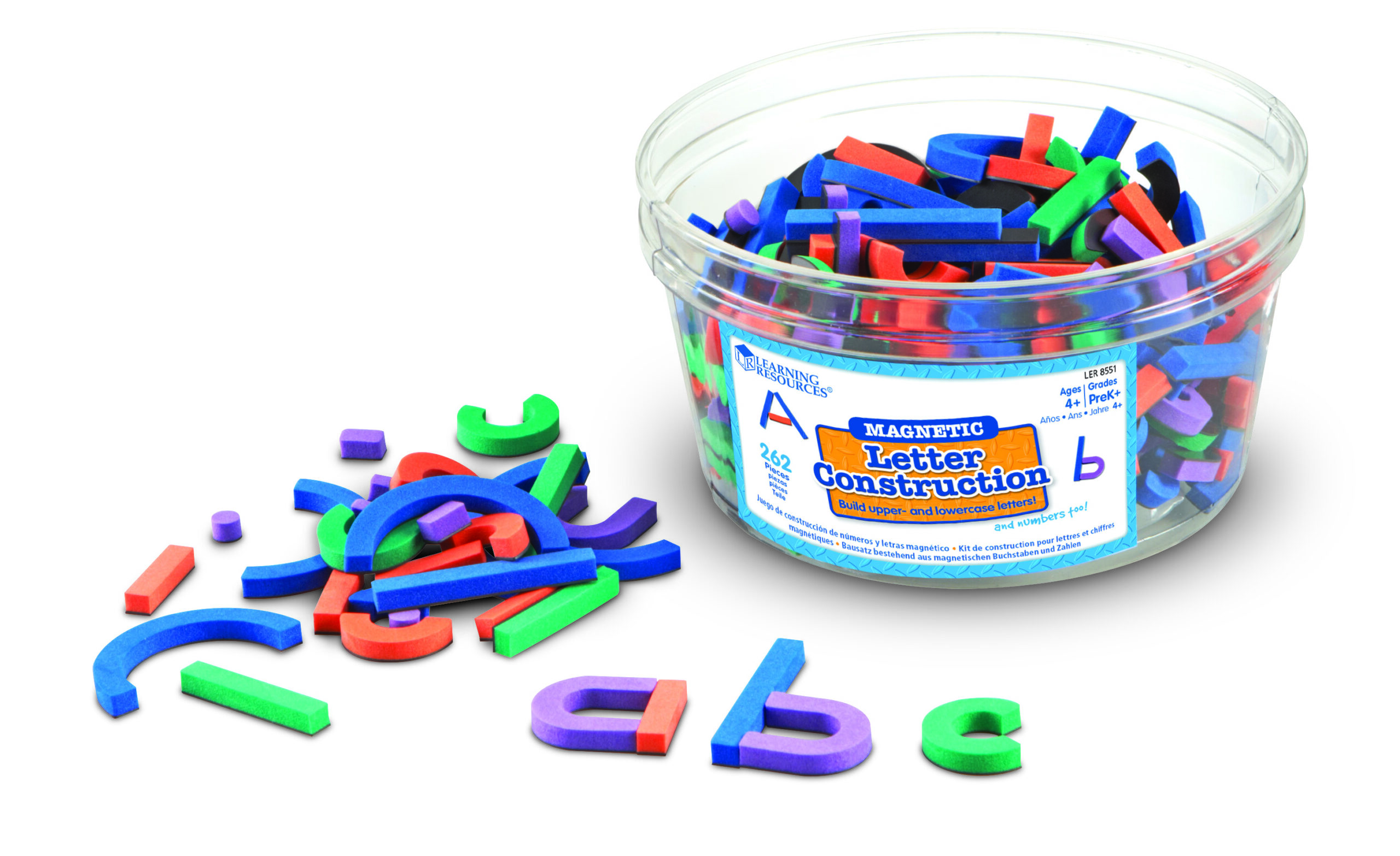 Magnetic Letters and Numbers Set