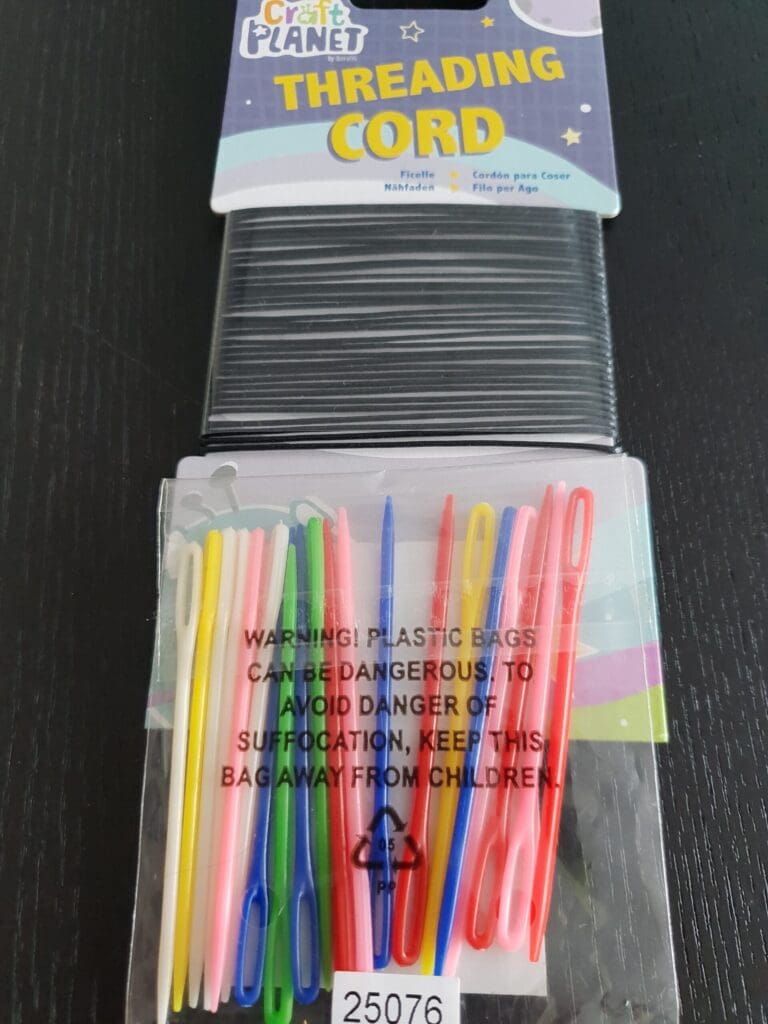 Plastic Sewing Needles & Threading Cord - Image 2