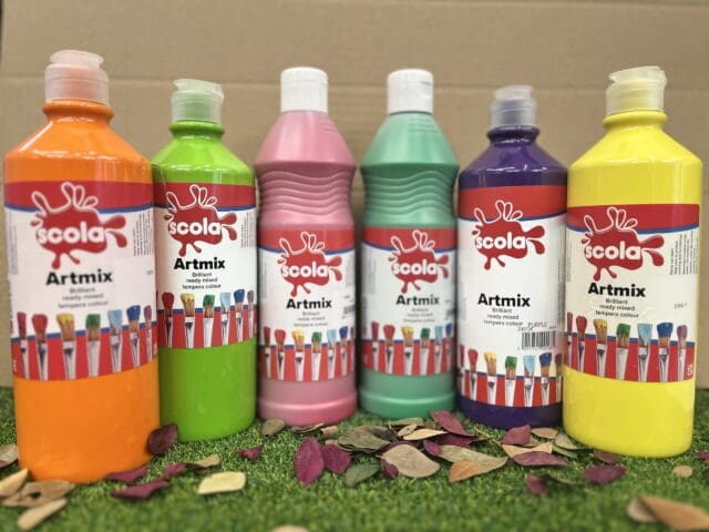 Poster Paints - Warm Shades Pk6