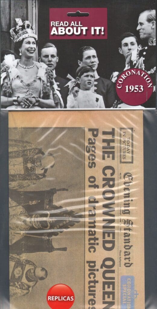 Newspaper - Coronation 1953 of QEII
