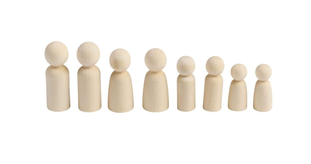 Wooden People Set - Image 2