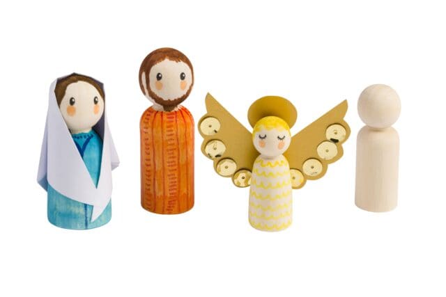 Wooden People Set