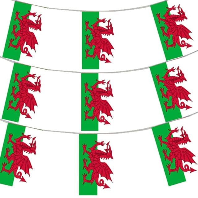 Welsh Flag Bunting