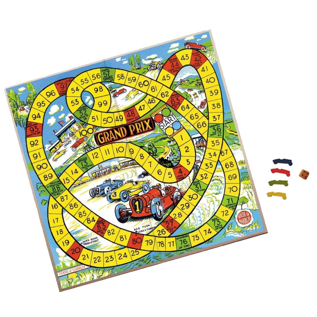 Grand Prix Racing Board Game - Image 2