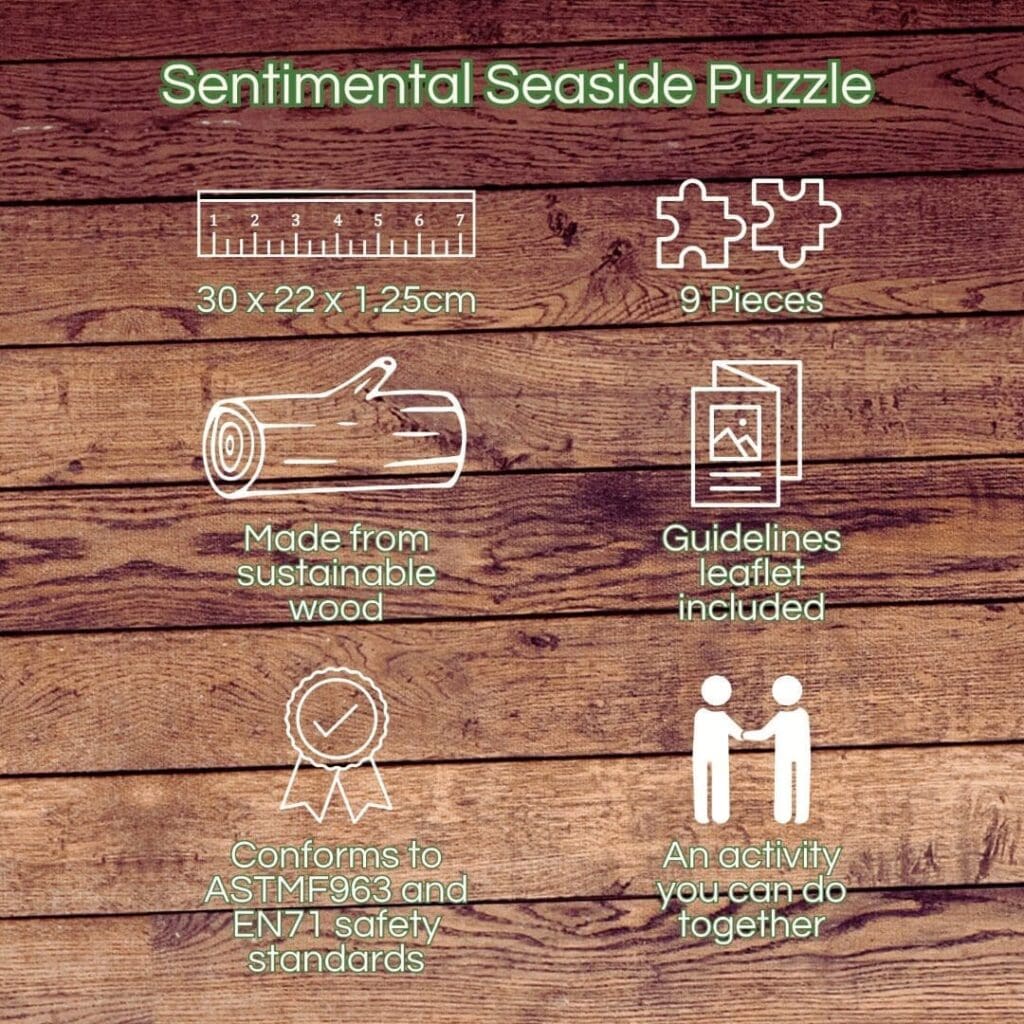 Sentimental Seaside Puzzle - by Timeless Presents - Image 4