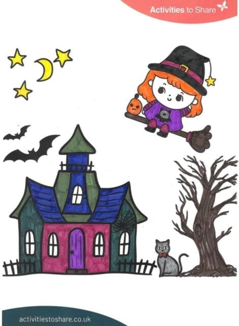 Halloween Colouring
