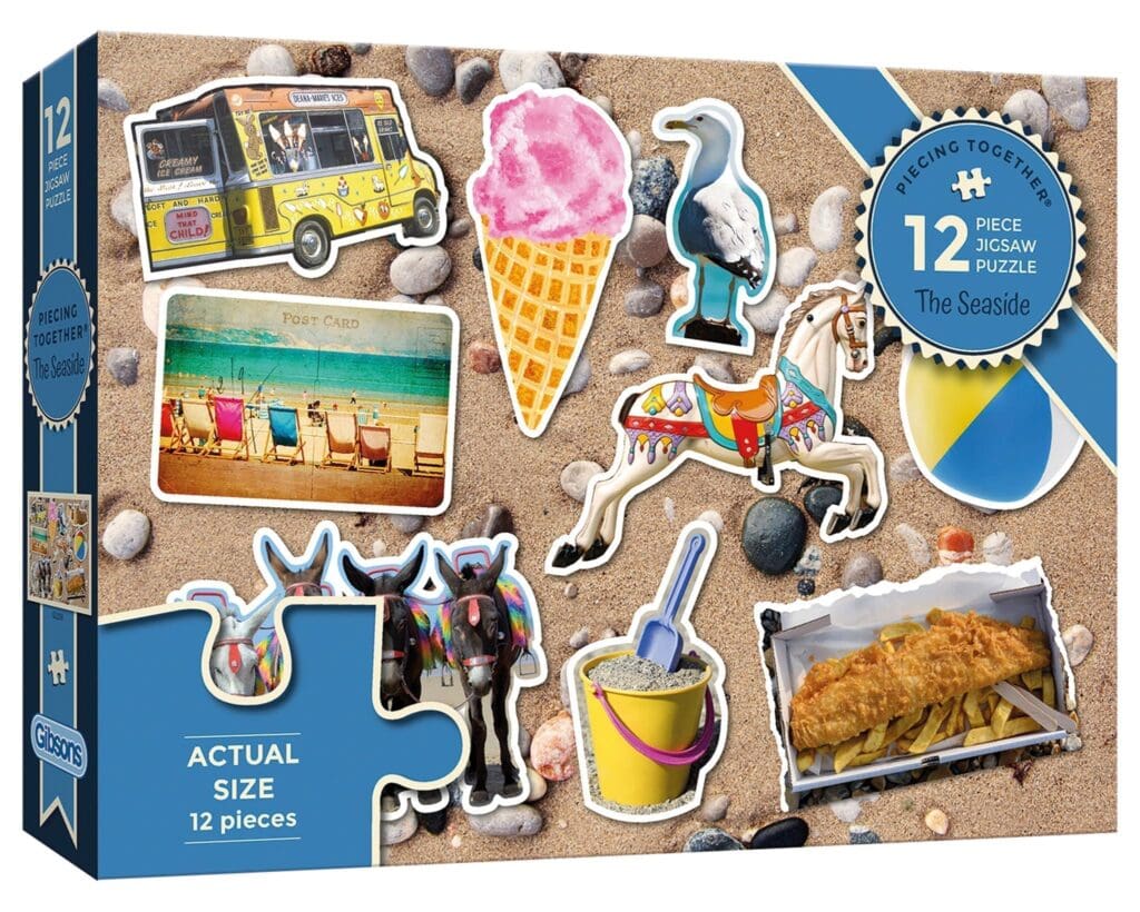 At the Seaside Jigsaw Puzzle - 12 XXL Pieces