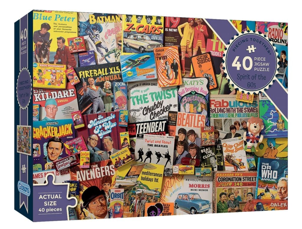 Spirit of the 60's - 40 XXL Piece Jigsaw