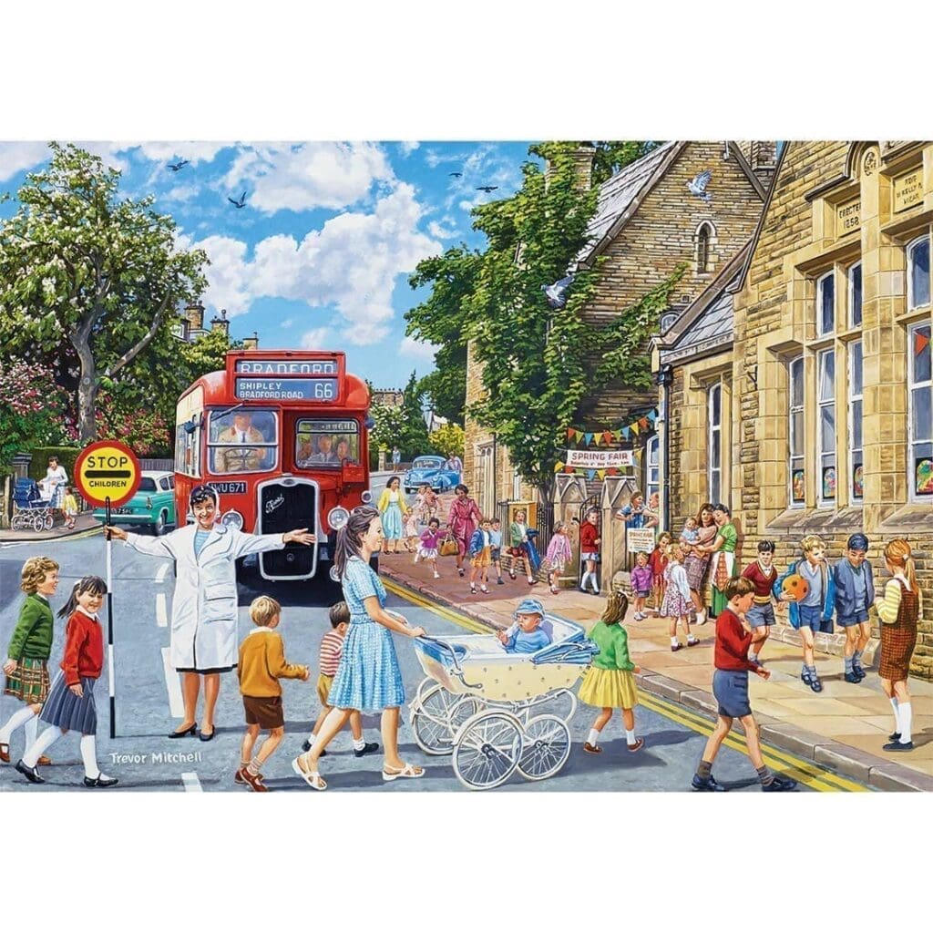 The Lollipop Lady - 100 XXL Piece Large Jigsaw Puzzle - Image 2