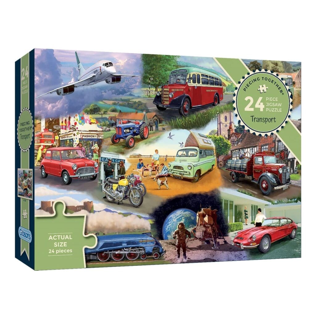 Transport - 24 XXL Large Piece Jigsaw Puzzle - Image 2