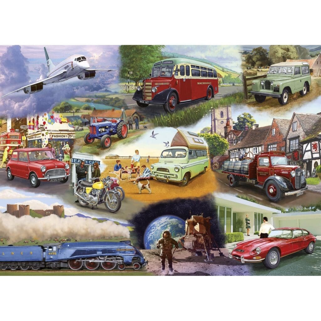Transport - 24 XXL Large Piece Jigsaw Puzzle - Image 3