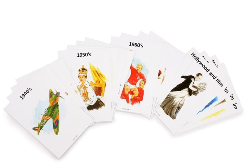 Reminiscence Conversation Cards - Decades