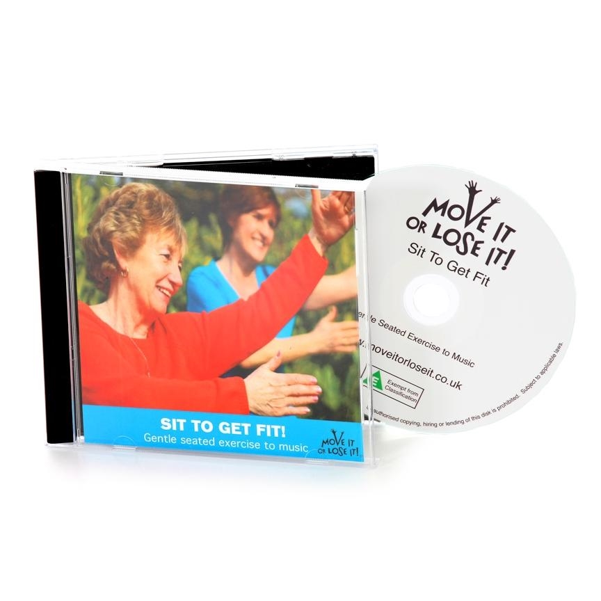 Sit To get Fit CD - simple seated exercises to music