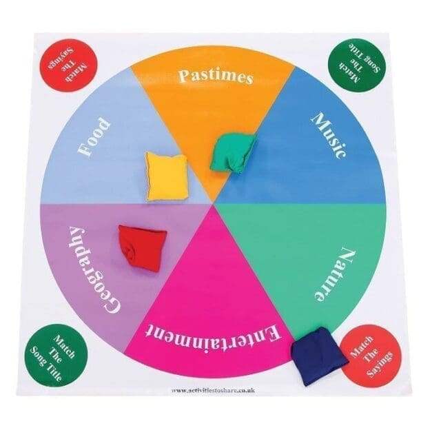 Quiz Floor Mat and Question Card Set