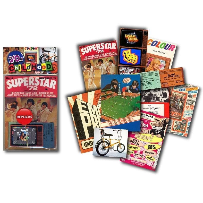 Memorabilia Pack - 1970s Childhood