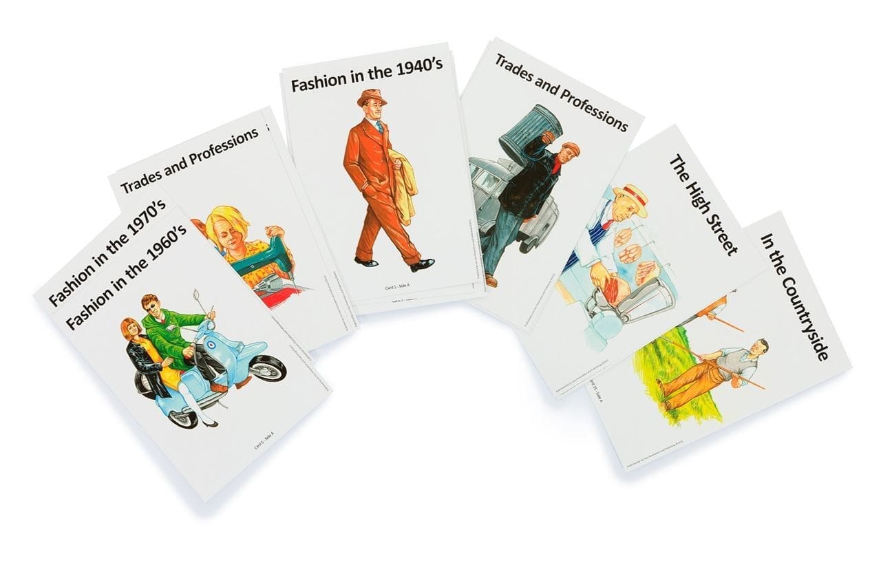 Reminiscence Conversation Cards - As We Were