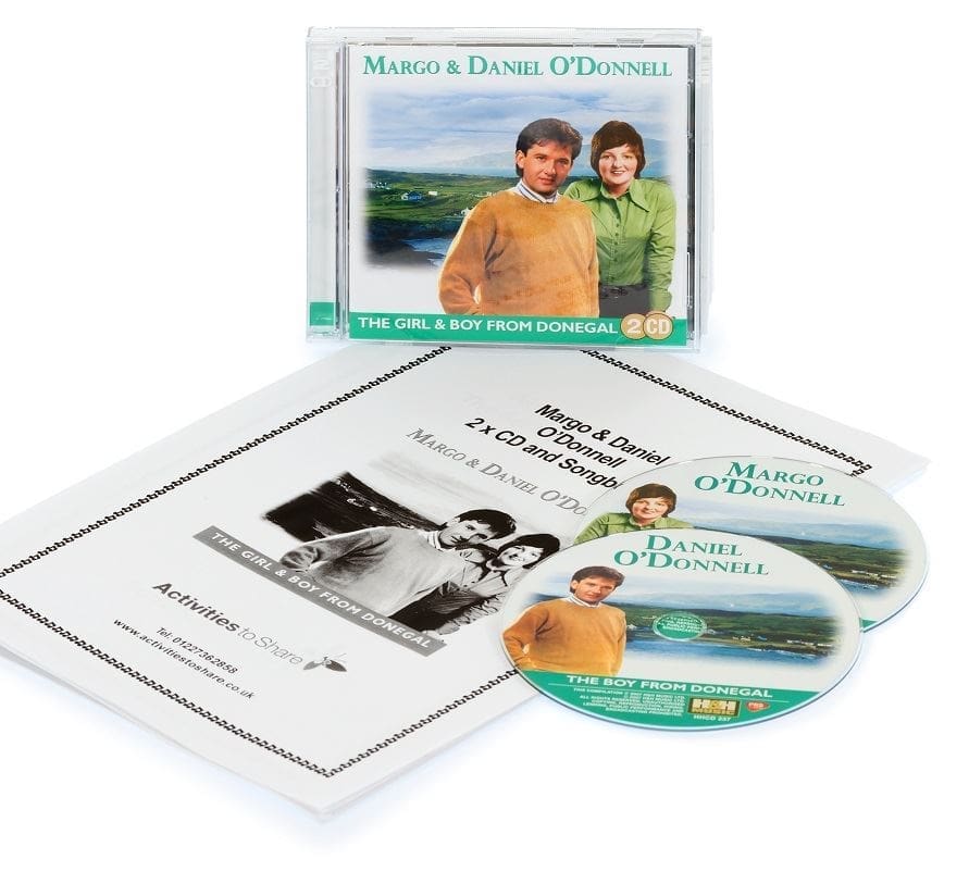 Margo & Daniel O'Donnell 2 x CD & Songbook