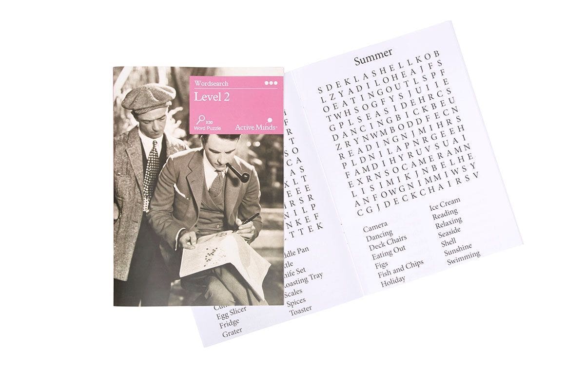 Word Search Book - Medium Level