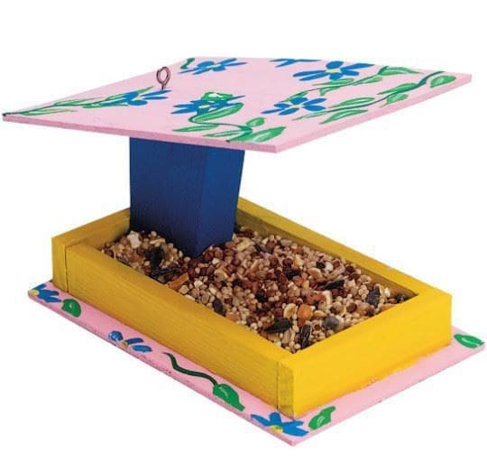 Wooden Bird Feeder Craft Kit (Makes 12)