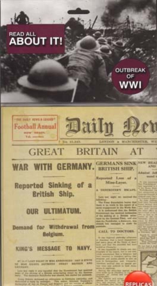 Newspaper - WW1