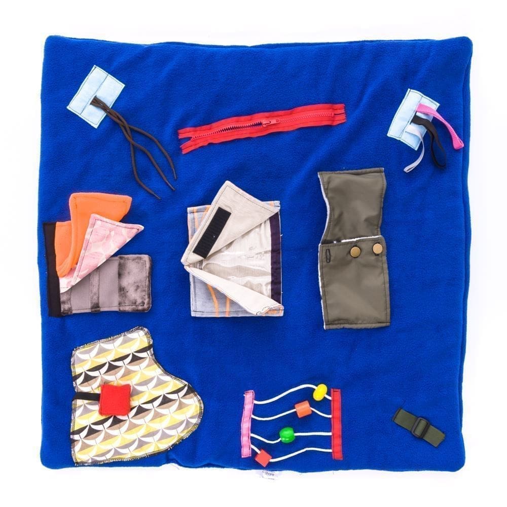 Activity Blanket - Blue