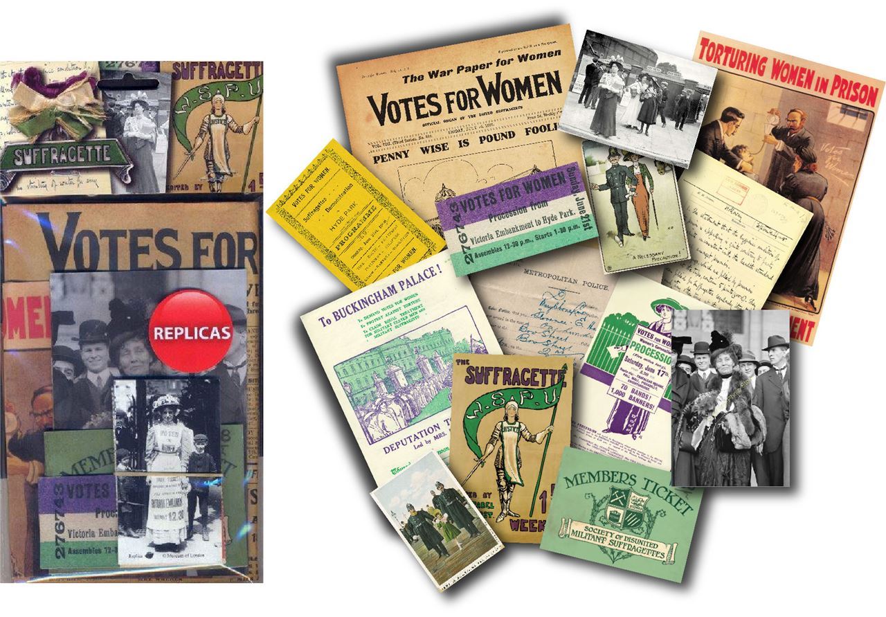 Memorabilia Pack - Suffragettes 1911