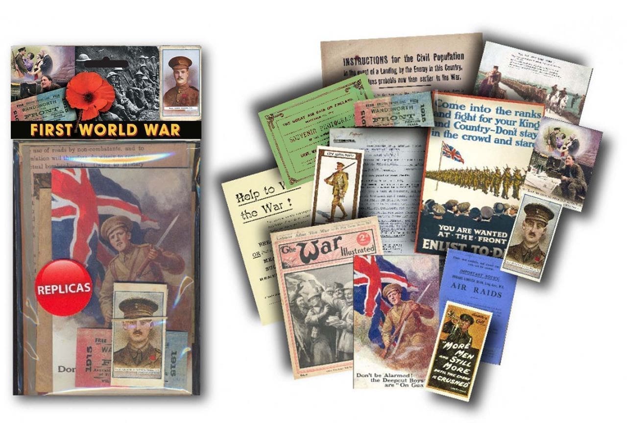 Memorabilia pack - WW1