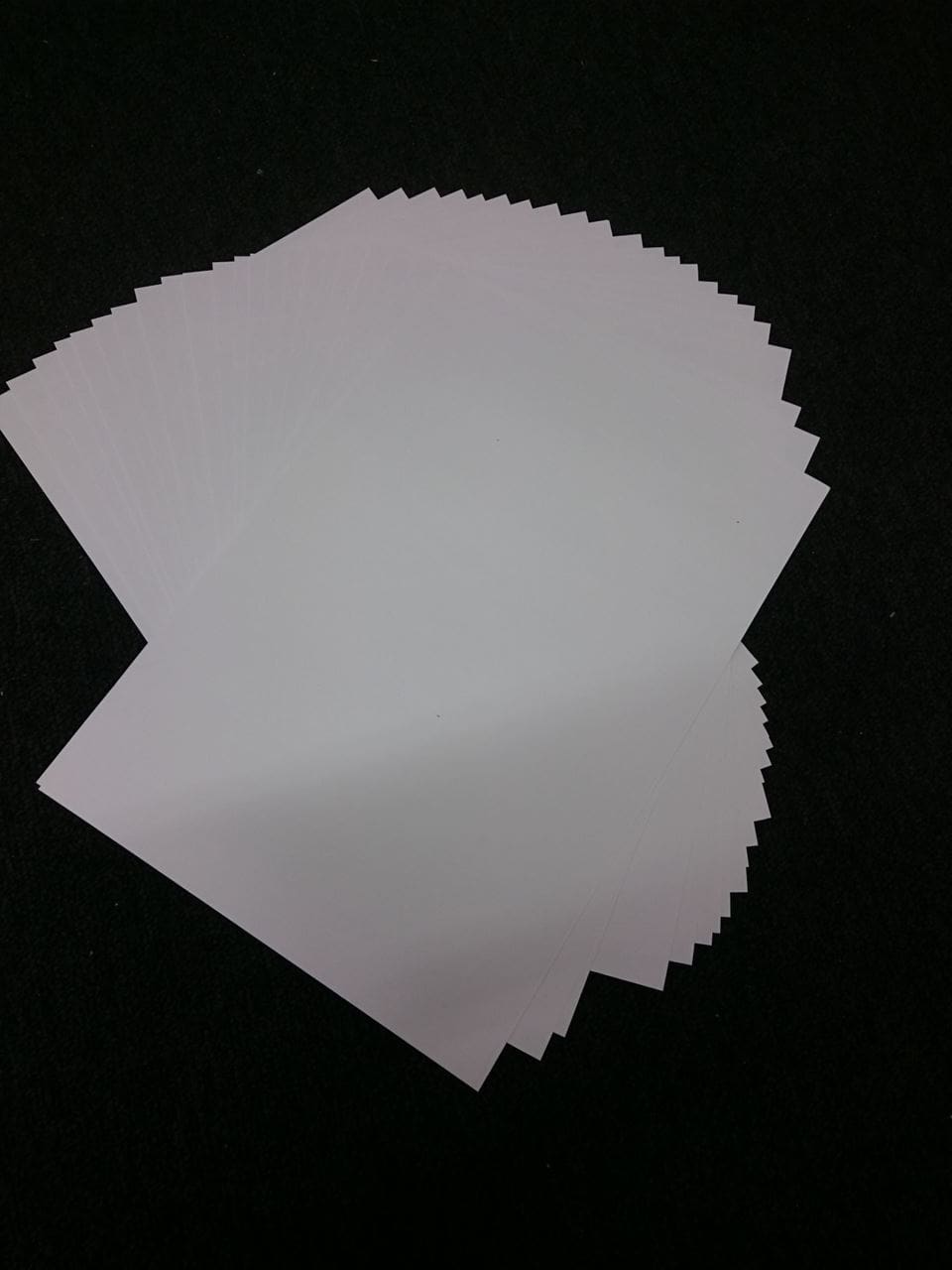 White Card (24 Sheets)