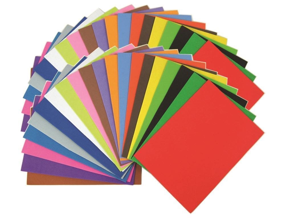 Foam Sheets A5 (Pack of 40 Sheets)