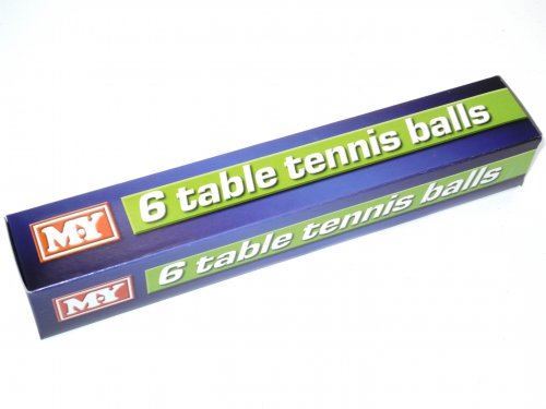 Table Tennis Balls (Pack of 6)