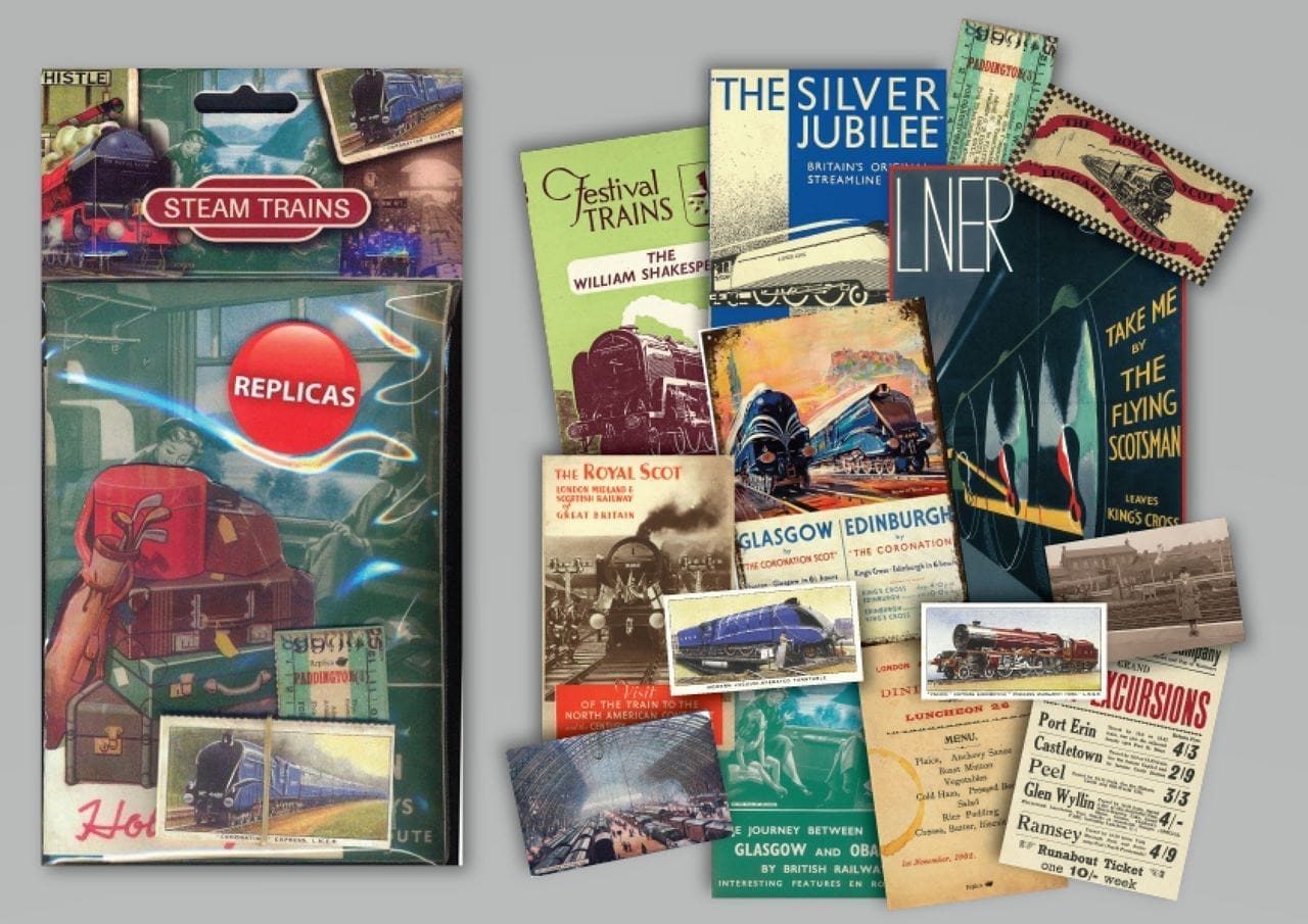 Memorabilia Pack - Steam Trains