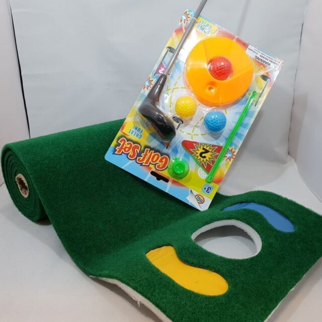 Chair Golf Putting Mat