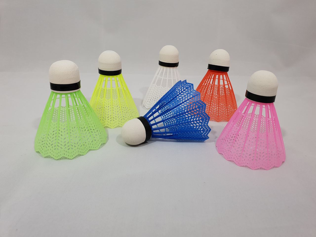 Colourful Shuttlecock (Pack of 6)