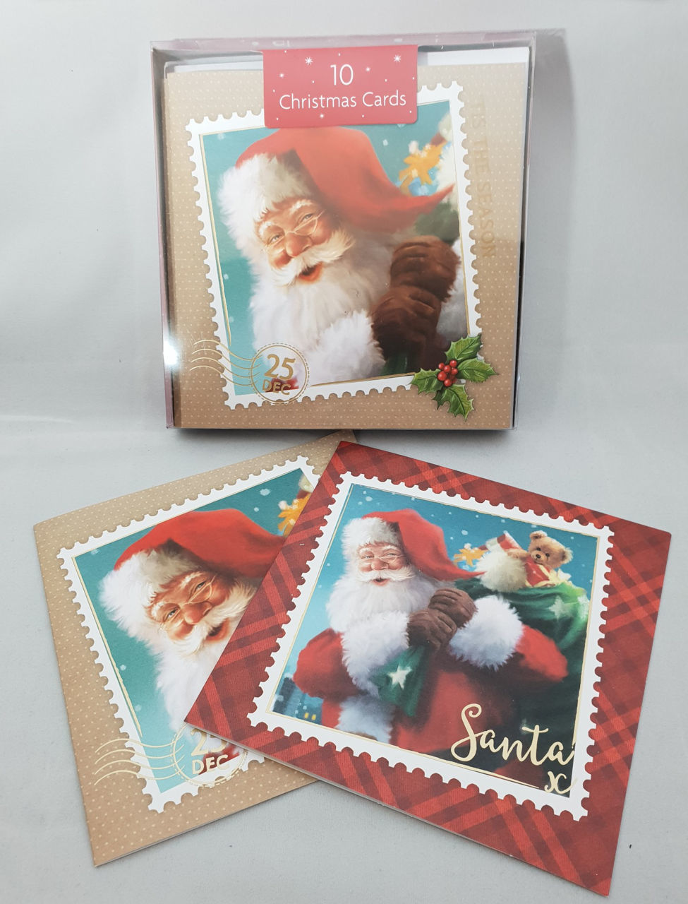 Christmas Greetings Cards (Pack of 10)