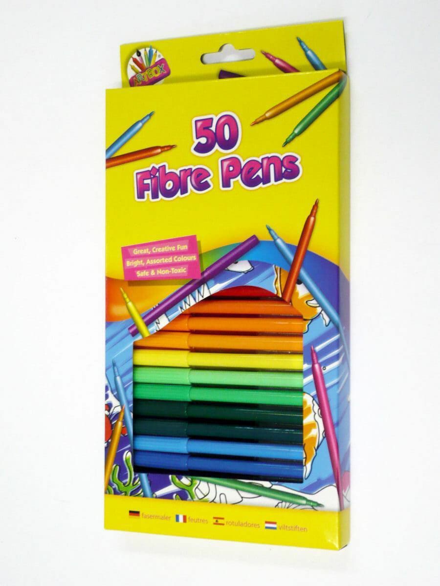 Felt Tip Pens (Pack of 50)