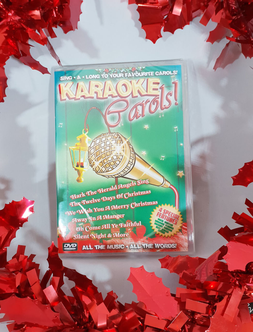 Karaoke Christmas Carols DVD
