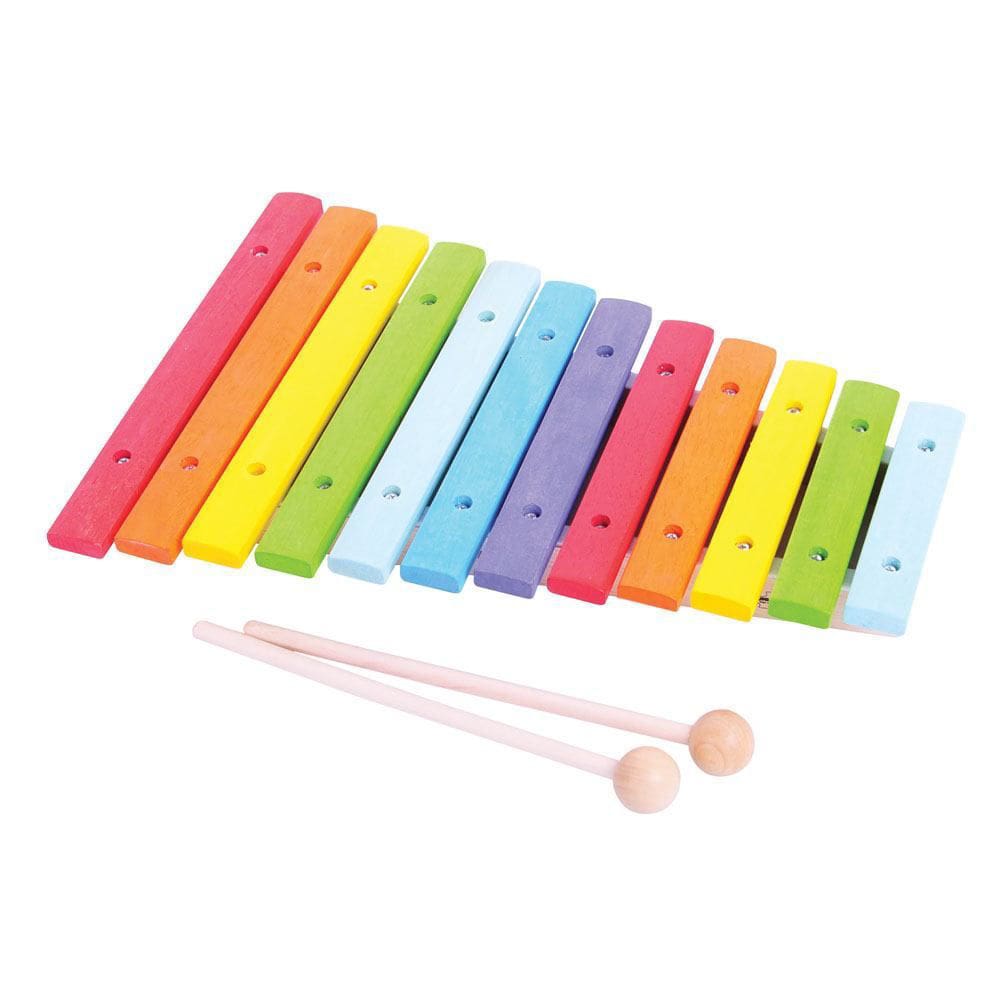 Wooden Colourful Xylophone (12 Notes)