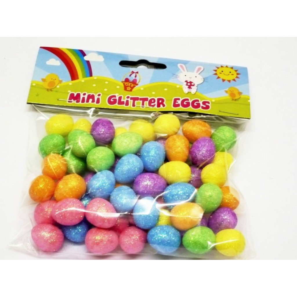 Mini Glitter Eggs (Pack of 60)
