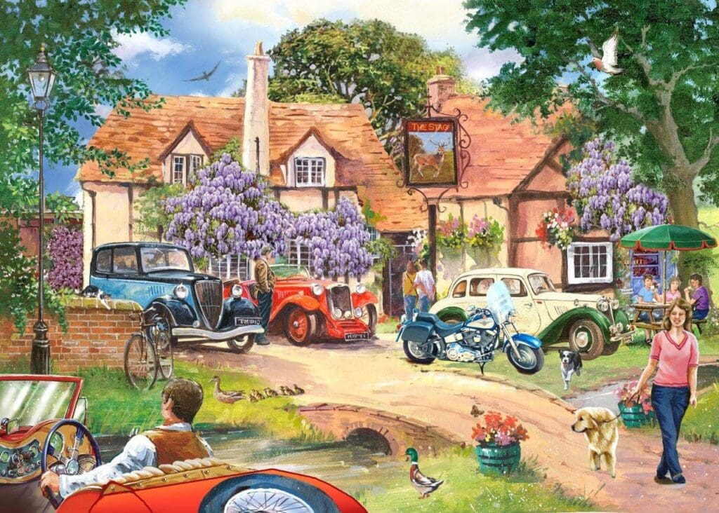 250 Large Piece Puzzle - Pub Lunch