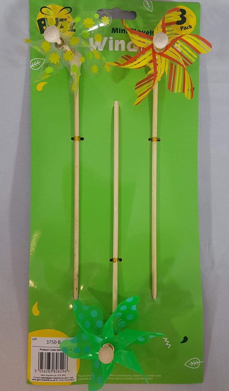 Garden Windmills (Set of 3)