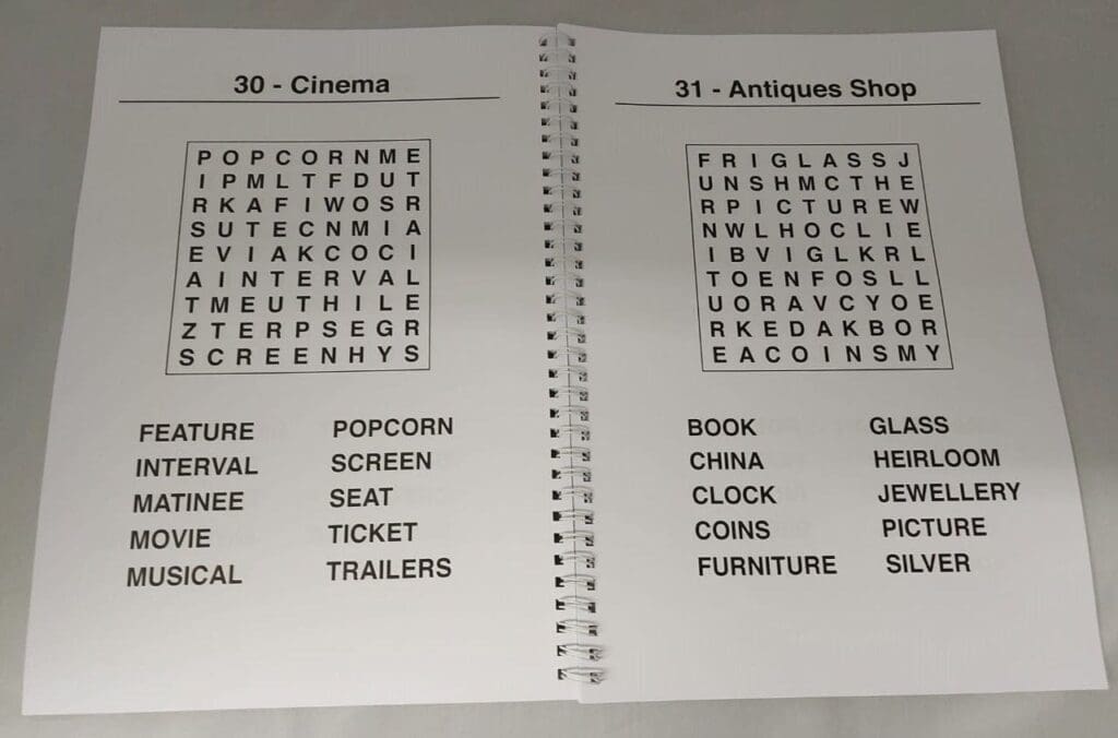 Large Print Wordsearch Book